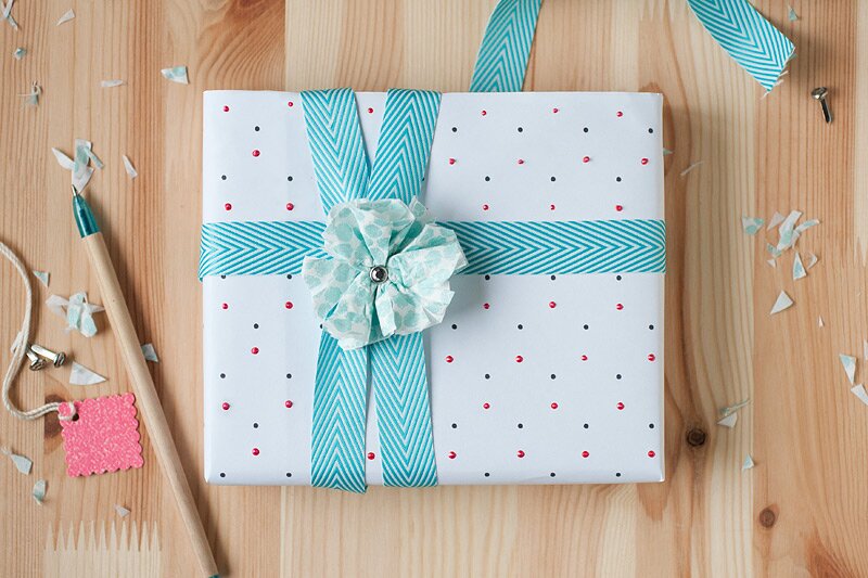 gift wrap - mixing patterns // anastasia marie