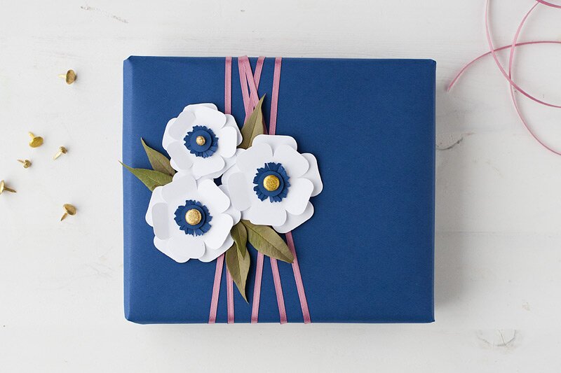 anemone gift wrap -- anastasia marie