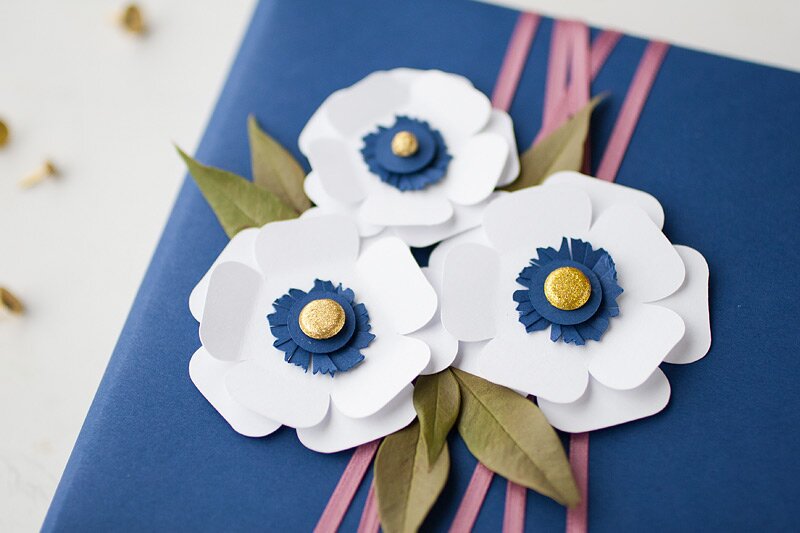 anemone gift wrap -- anastasia marie